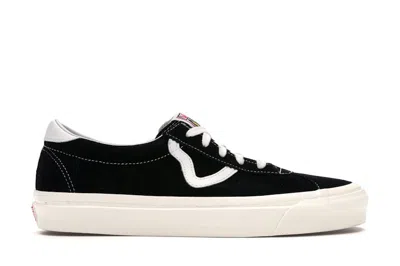 Pre-owned Vans Men's  Style 73 Dx Anaheim Factory Sneakers In Black/white