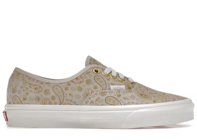 Pre-owned Vans Men's  Ua Og Authentic Anderson .paak Sneakers In Sand Paisley