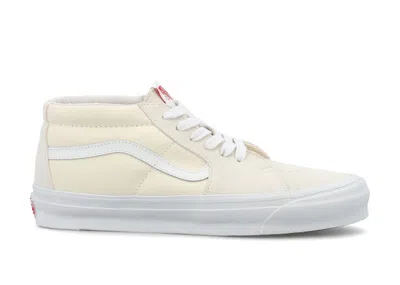 Pre-owned Vans Men's  Ua Og Sk8mid Lx Sneakers In Ivory/white