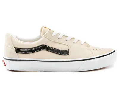 Pre-owned Vans Men's  Utility Sk8low Sneakers In Beige/black/white