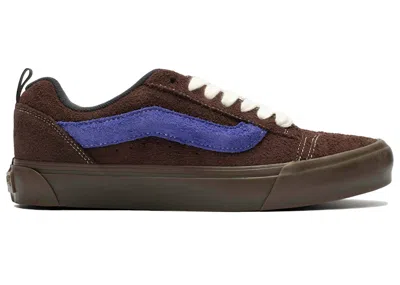 Pre-owned Vans Men's  Vault Knu Skool Lx Sns Sneakers In Brown/gum