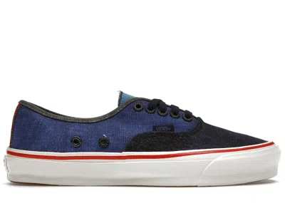 Pre-owned Vans Men's  Vault Og Authentic Lx Nigel Cabourn Sneakers In Navy Blue/mix