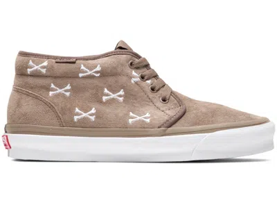 Pre-owned Vans Men's  Vault Og Chukka Lx Wtaps Sneakers In Coyote Brown/black