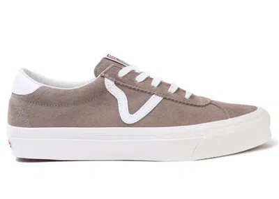 Pre-owned Vans Men's  Vault Og Epoch Lx Pig Suede Sneakers In Walnut/white In Multi