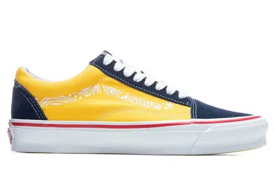 Pre-owned Vans Men's  Vault Og Old Skool Lx Bedwin & The Heartbreakers Bandana Sneakers