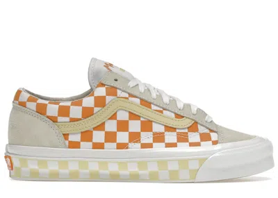 Pre-owned Vans Men's  Vault Og Style 36 Lx Maha Amsterdam Orange Tompouce Sneakers In Marshmallow/amberglow/tru