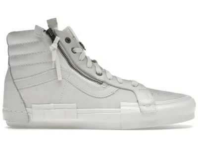 Pre-owned Vans Men's  Vault Sk8hi Cap Lx Mastermind World Sneakers In Marshmallow/black