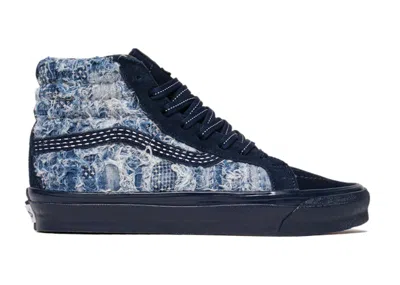 Pre-owned Vans Men's  Vault Sk8hi Fdmtl (2021) Sneakers In Indigo/distressed In Purple