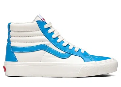 Pre-owned Vans Men's  Vault Sk8hi Reissue Vlt Sneakers In Marshmallow/bonnie Blue
