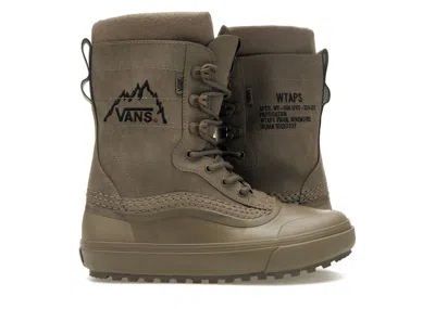 Pre-owned Vans Men's  Vault Ua Standard Snow Mte Wtaps Sneakers In Coyote Brown