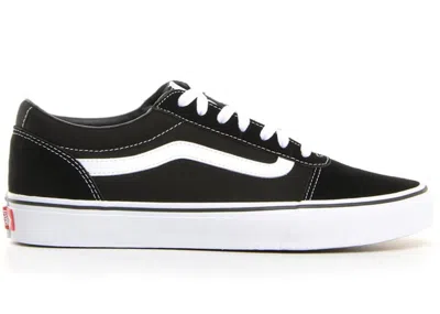 Pre-owned Vans Men's  Ward Sneakers In Black/white In Multi