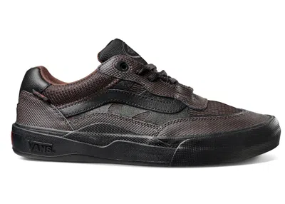 Pre-owned Vans Men's  Wayvee Justin Henry Coffebean Sneakers In Coffee Bean/grey/black In Multi