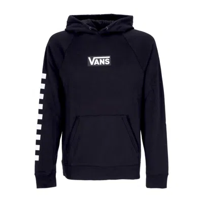 Vans Men's Versa Standard Hoodie Black/checkerboard In Blue