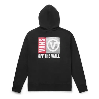 Vans Mens Sweater Hooded Side Zipper Black