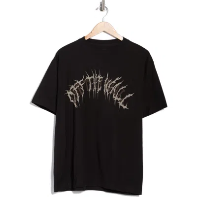 Vans Metal Arch Logo Graphic T-shirt In Black
