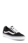 Vans Metallic Ward Sneaker In Metallic Sidestripe Black