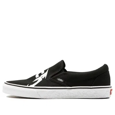 Vans Metallica X Classic Slip-on 'black White'