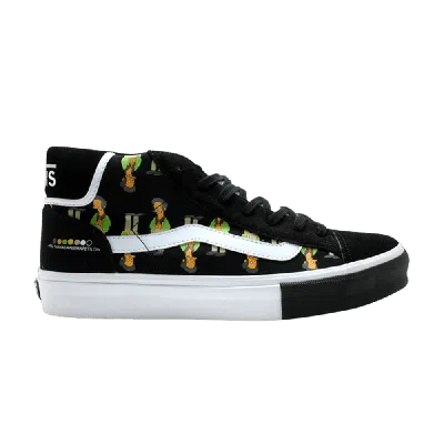 Pre-owned Vans Mid Skool Lx 'futura' In Black