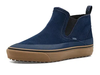 Vans Mid-slip Insulated Athletic Shoes Dress Blues: Men's 11 - Women's 12.5 Medium, Suede