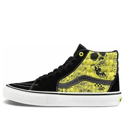 Vans Mike Gigliotti X Spongebob Squarepants X Skate Sk8-hi 'black Yellow'