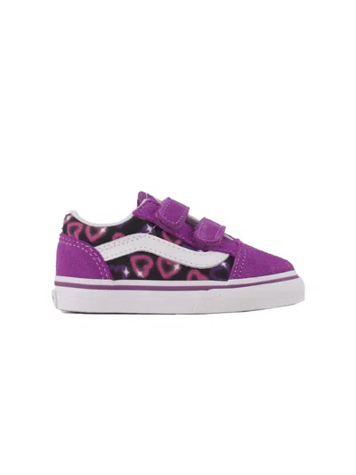 Vans Mini Classic Old Skool Sneakers In Purple