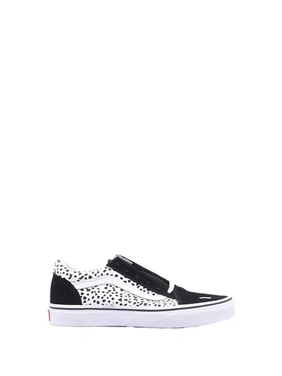Vans Mini Classic Suede Old School Sneakers For Girls In Multicolour