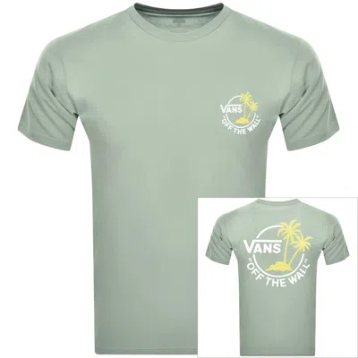 Vans Mini Dual Palm T Shirt Green