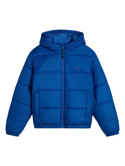 Vans Mini Hillgate Puffer Jacket In Blue