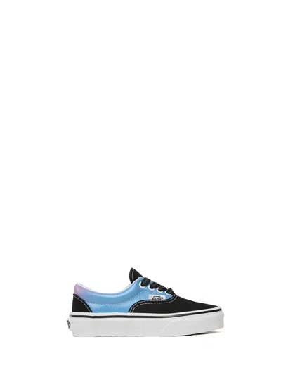 Vans Mini Leather Sneakers For Kids In Multicolour