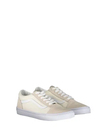 Vans Mini Old Skool Leather Sneakers For Little Ones In Multi