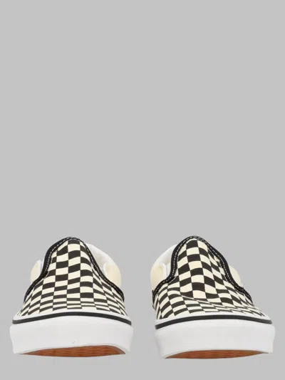 Vans Mini Slip-on Checkerboard Sneakers For Kids In Black