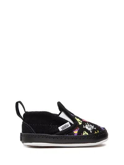 Vans Mini Slip-on Crib Sneakers In Multi