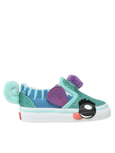 Vans Mini Unisex Fashion Sneakers In Baby Blue