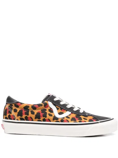 Vans Mix-print Sneakers In Black