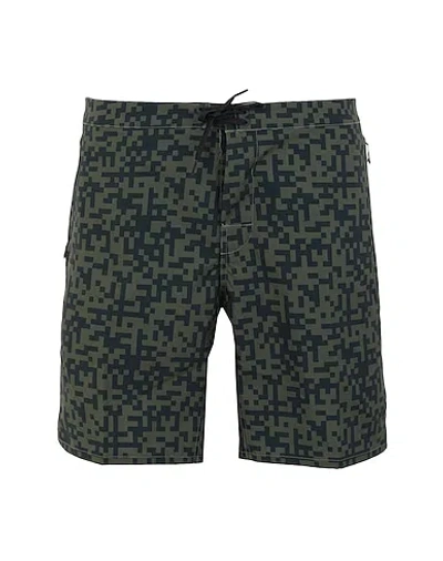 Vans Mn Voyage Trunk 2 Man Shorts & Bermuda Shorts Military Green Size 33 Polyester