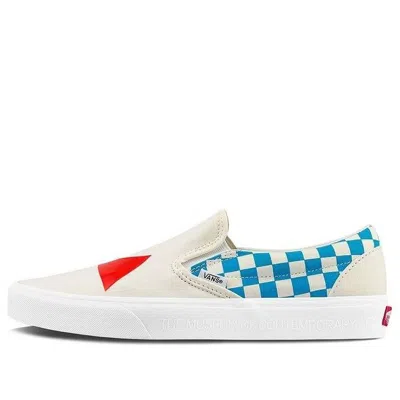 Vans Moca X Classic Slip-on 'checkerboard - Cyan'