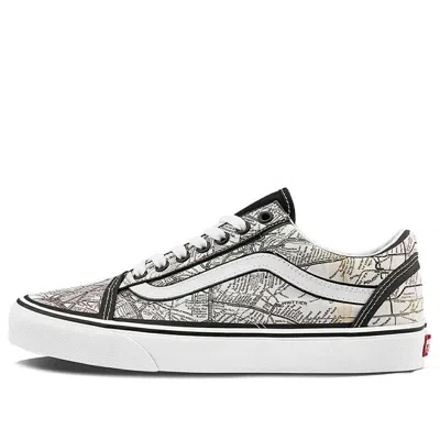 Vans Moca X Old Skool 'frances Stark Maps' In White