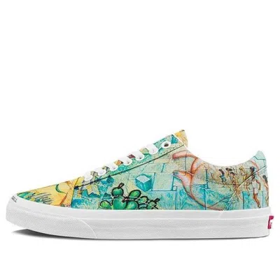 Vans Moca X Old Skool 'judy Baca: Hitting The Wall' In Green