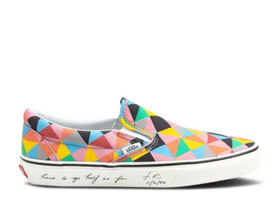 Vans Moma X  Classic Slip-on 'faith Ringgold's Seven Passages To A Flight' In Multi