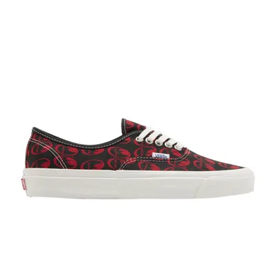 Pre-owned Vans Mooneyes X Authentic 44 Dx 'anaheim Factory - Black Red'