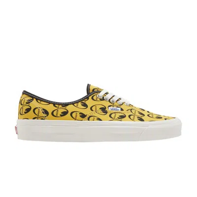 Pre-owned Vans Mooneyes X Authentic 44 Dx 'anaheim Factory - Yellow'