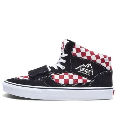 Vans Mountain Edition Checkerboard Black/red