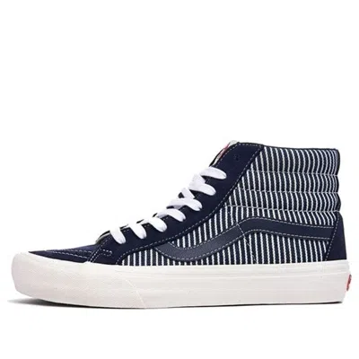Vans Mt. Vernon Mills X Sk8-hi Reissue Vlt Lx 'parisian Night' In Blue