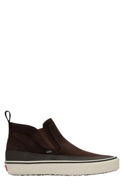 Vans Mte Insulated Mid-top Sneaker In Brown