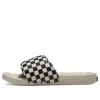 Vans Mte La Costa Checkerboard Slides 'white Black'