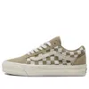Vans Mte Old Skool Checkerboard 'sage' In Green