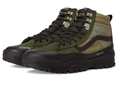 Vans Mtetm Sk8-hi(r) Gore-tex(r) Insulated Shoes Dark Green/dark Brown :
