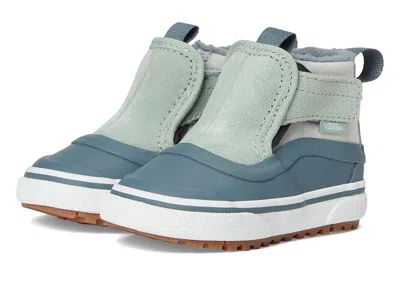 Vans Mtetm Slip-on Hi Terrain V (infant/toddler) Kid's Shoes Green : 4.5 Toddler M, Canvas