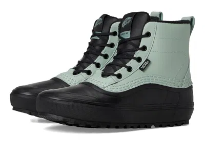 Vans Mtetm Standard Mid Waterproof Shoes 30th Anniversary Gray Olive :