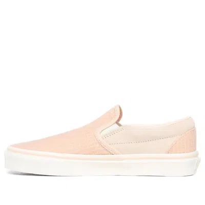 Vans Multi Woven Classic Slip-on Shoes Pink Creamy